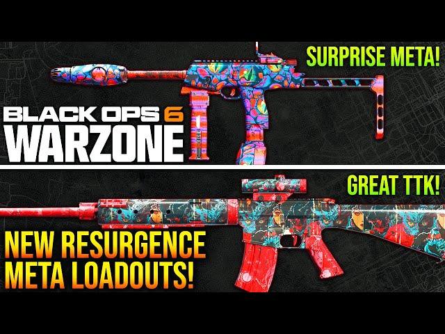 WARZONE: Top 5 BEST RESURGENCE META LOADOUTS After MAJOR Weapons Update! (BO6 WARZONE META Weapons)