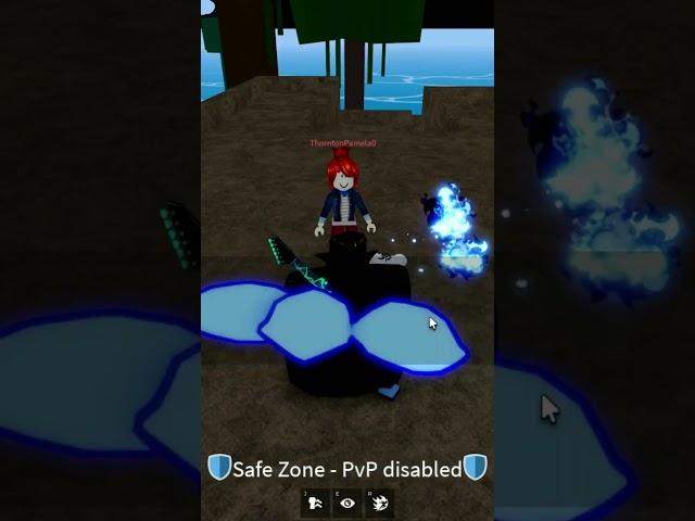 Noob Tried to Fool Kitsune #roblox #bloxfruits
