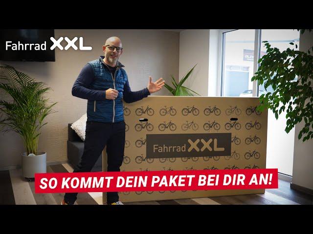 Fahrrad XXL-Unboxing: So kommt dein Fahrrad bei dir an