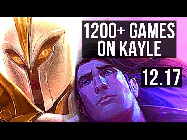 KAYLE vs TARIC (TOP) | 1200+ games, 1.1M mastery, 6/3/10 | EUW Master | 12.17