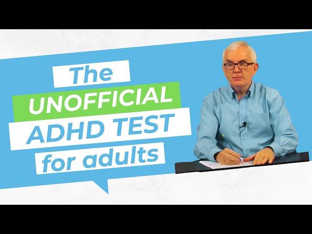 The Unofficial ADHD Test -  Quiz for ADHD Adults