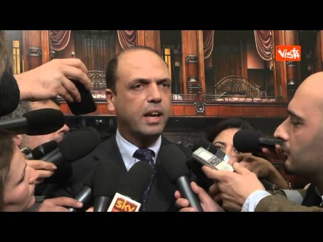 ALFANO, INCANDIDABILITA' NULLA A HE VEDERE CON BERLUSCONI - VISTA AGENZIA TV