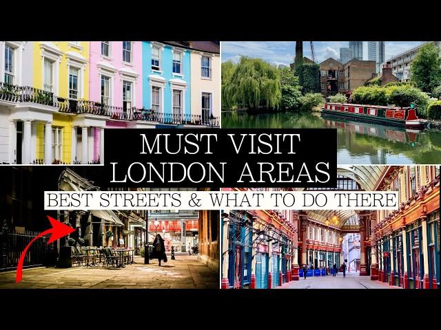 LONDONS Best Neighbourhoods: STREETS for Cafes, Walks, Shopping, Food