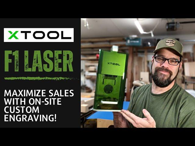 xTool F1 Laser - The perfect portable laser for custom engravings on the road!