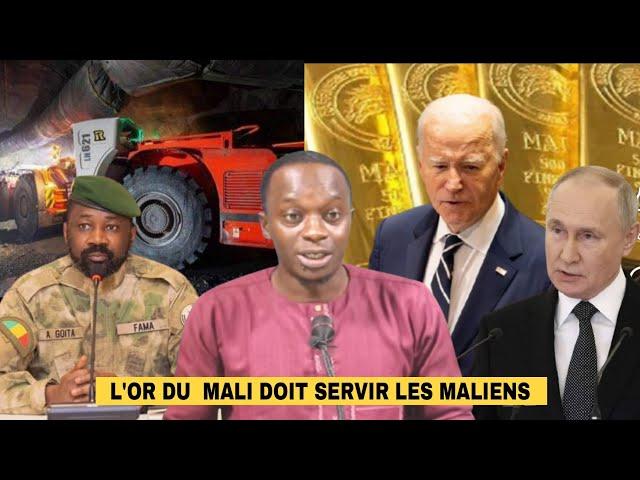 Drissa Meminta - Un affrontement Économique necessaire. Le Mali fait face aux mines d'or étrangères.