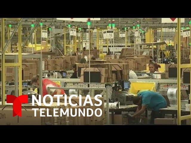 Amazon despide a empleado por presuntamente organizar paro contra la empresa | Noticias Telemundo