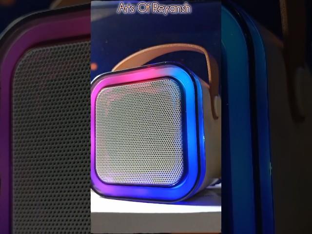 Mini Karaoke Speaker With Mic  #shorts #ytshorts #artsofreyansh