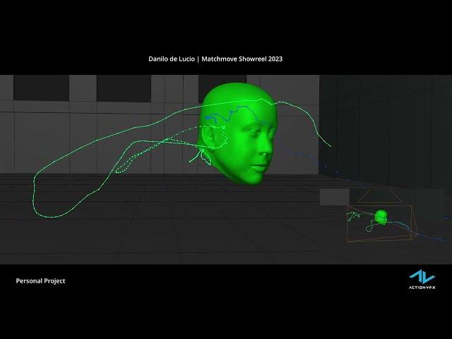 Danilo de Lucio - Matchmove Showreel 2023 (SynthEyes, Blender, Keentools)