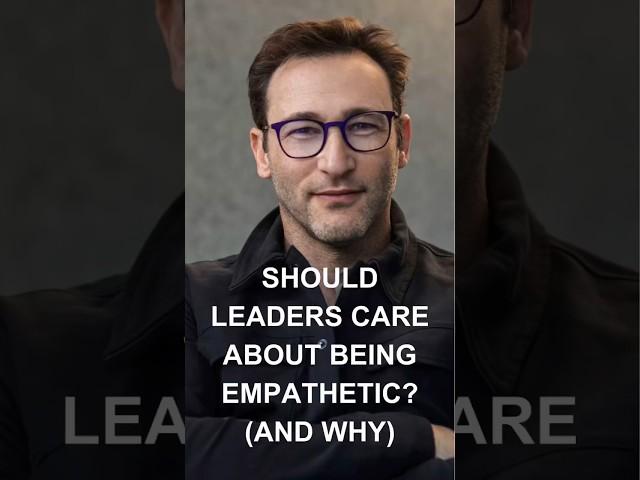 SHOWING EMPATHY = EXCELLENT JOB PERFORMANCE? #simonsinek #shorts