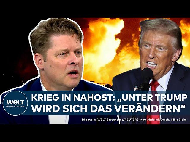 NAHOST-KONFLIKT: Die Auswirkung der US-Wahl auf den Krieg - "Unter Trump wird sich das verändern!"