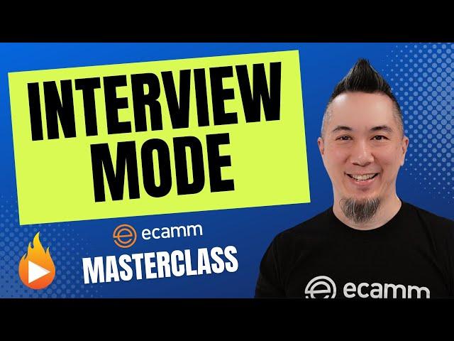 Understanding Interview Mode in Ecamm Live