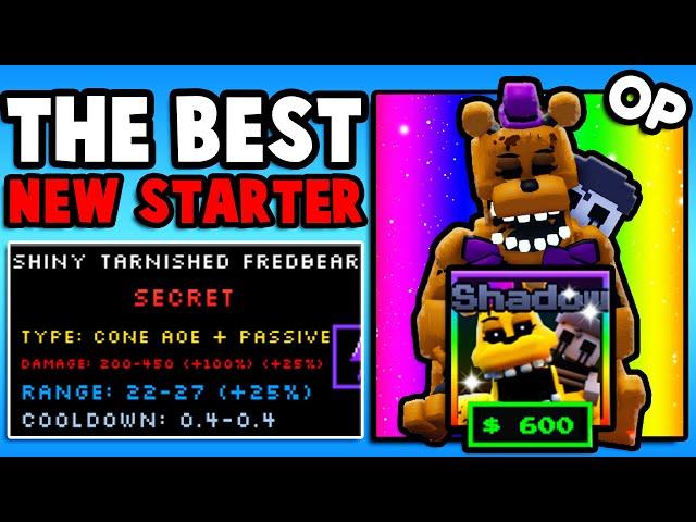 I Played NEW 1v1 MODE With SHINY TARNISHED FREDBEAR! (Five Nights TD)