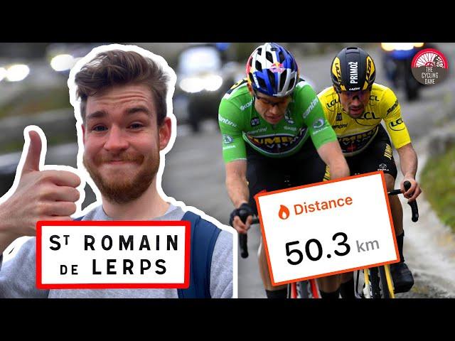 I HIKED 50 KILOMETRES TO SEE A BIKE RACE » Paris-Nice 2022 Stage 5 VLOG [thecyclingdane]