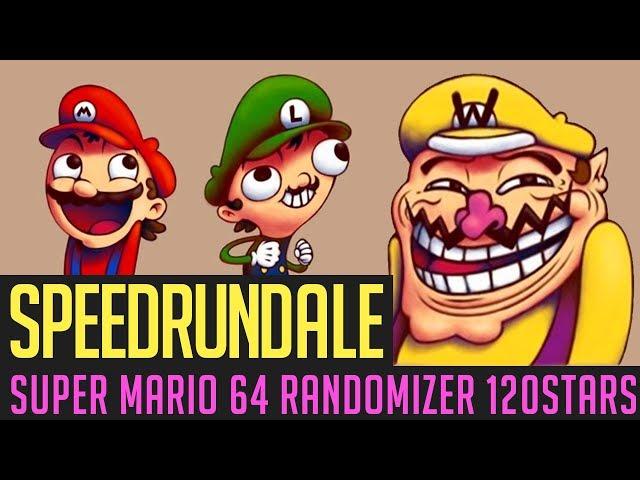 Super Mario 64-Randomizer (120 Sterne) Speedrun in 2:58:10 von 360Chrism | Speedrundale