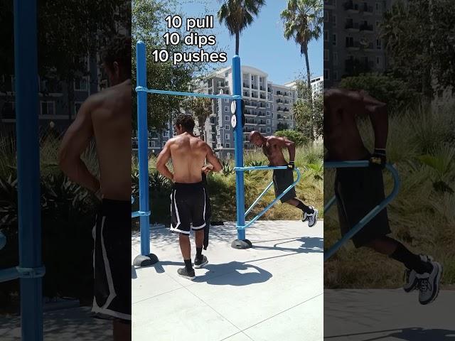 AROUND THE WORLD ROUTINE #viral #shorts #fyp #trending #fitness #calisthenics