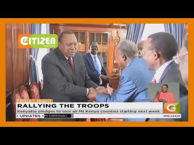 President Kenyatta holds meeting with Mt Kenya leaders tells leaders to stop succession campaigns