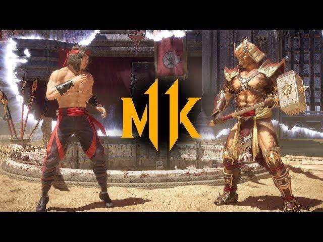 Mortal Kombat 11 - Liu Kang vs. Shao Kahn