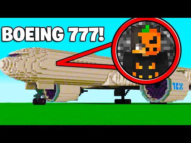 Arkadaşlarım beni BOEING 777'e Hapsetti, O yüzden Bende Epik bir intikam aldım - Minecraft Filmi