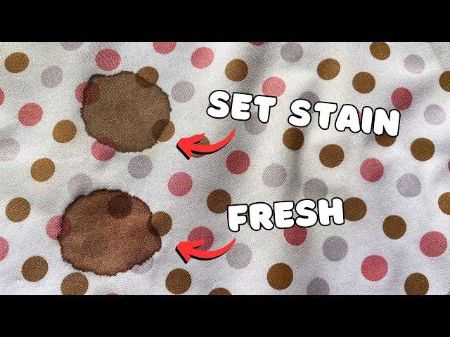 How to Remove Any BLOOD Stain From Clothing, Sheets, or Fabric