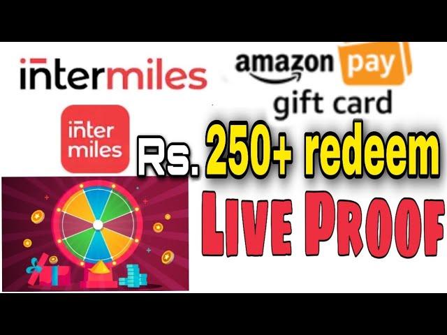 intermiles redeem problem solve | intermiles app new amazon gift voucher offer | 2020