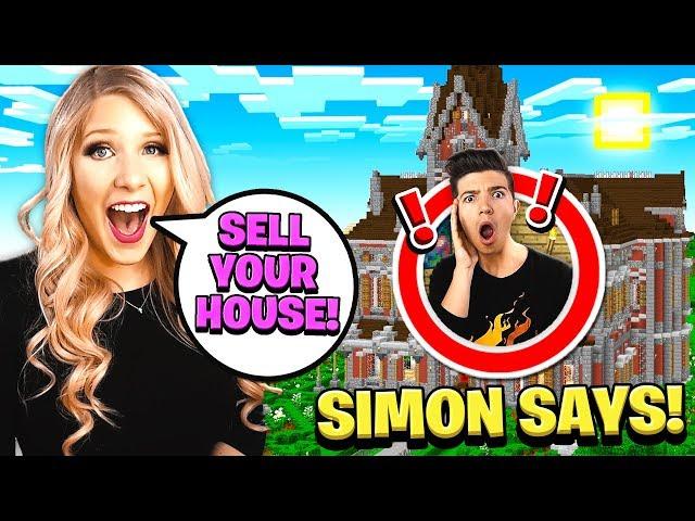 NEVER PLAY SIMON SAYS IN THIS GIANT MINECRAFT HOUSE!