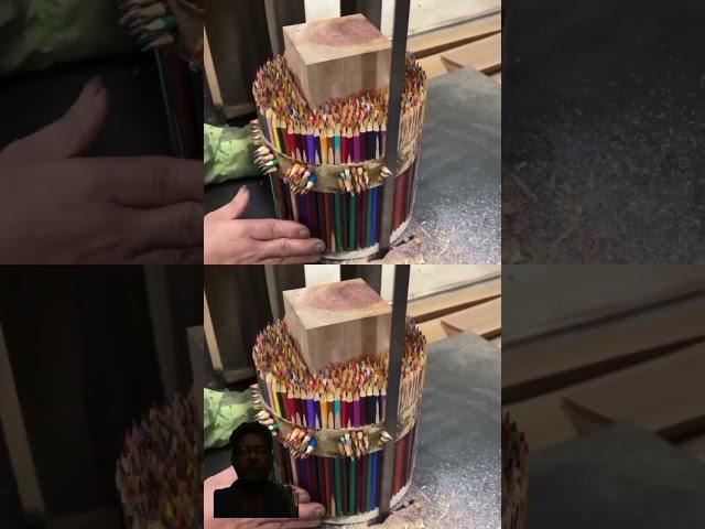 Woodturning - Crazy Pencils