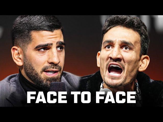 Ilia Topuria and Max Holloway Finally Meet  | UFC 308 Interview