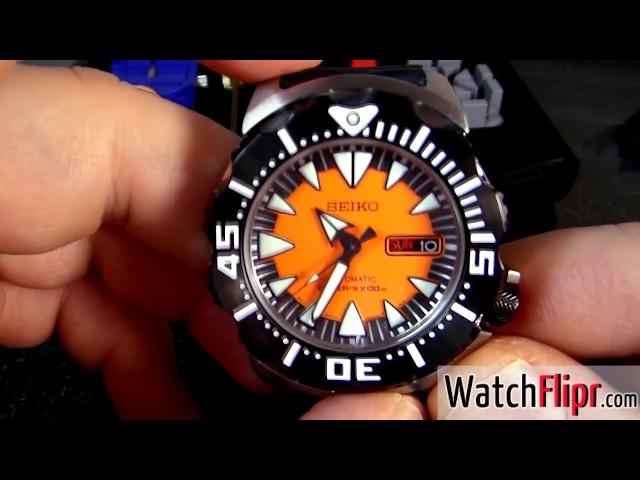 Seiko Next Gen Orange Monster SRP315 Watch Review