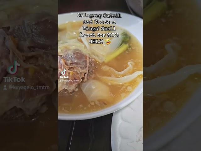 NILAGANG OXTAIL SOUP AND CHICKEN WINGS MADE BY MOM! || FAMILY GATHERING TIME AT THE APARTMENT