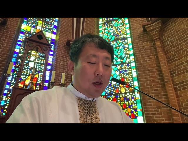 제가 원래 노래를 좀 못합니다... ^^ 그래도 신랑 신부를 위해 용기 내어 부른 성가: 신아가/ 김재덕 베드로 신부
