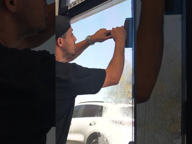 Dual Reflective Window Film for Commercial Glass Doors!