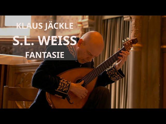 Silvius Leopold Weiss: Fantasie, Klaus Jäckle - lute-guitar