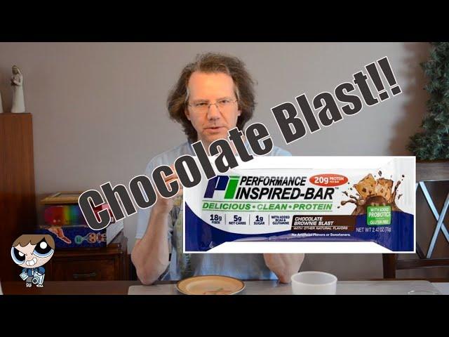 Performance Inspired Bar Chocolate Brownie Blast Taste Test And Review