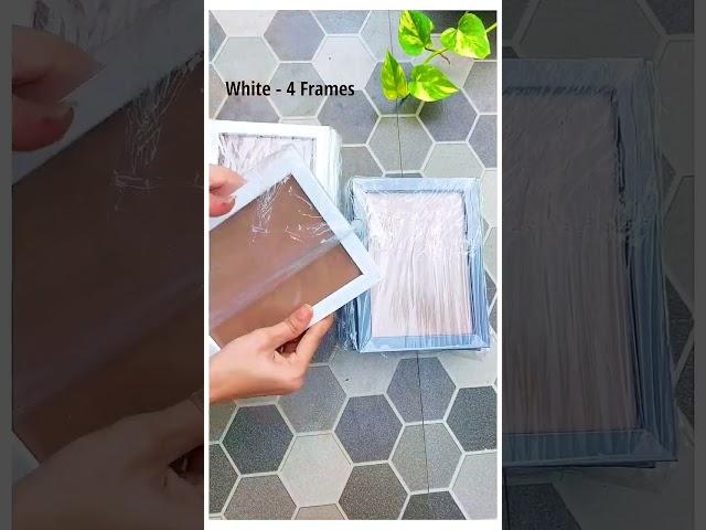 Meesho photo frames/home decor haul 2022/meesho home decor unboxing/wall photo frames #shorts