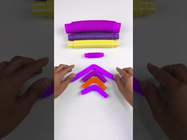 Creating ASMR MINI POP-Odd Sound #diy #satisfyingvideos#relaxing #creative #oddasmr #poptubesounds