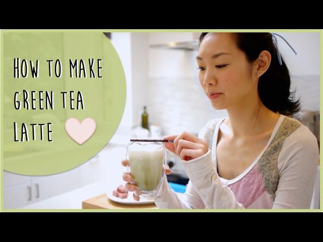 How to make Green Tea (Matcha) Latte | Simple Recipe