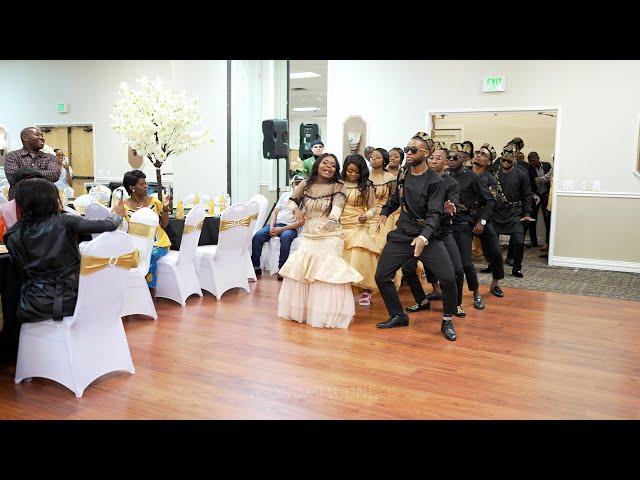 Congolese Wedding Entrance Dance - Super Tshim (Acceleration) Denver, CO