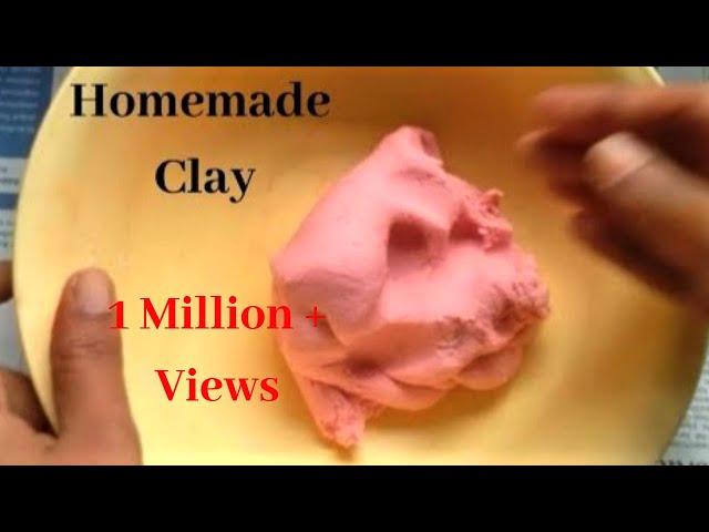 How to Make Clay at Home |Homemade Clay | Craft Clay