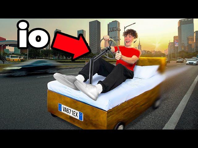 TRASFORMO IL MIO LETTO IN UN’AUTO DA CORSA!