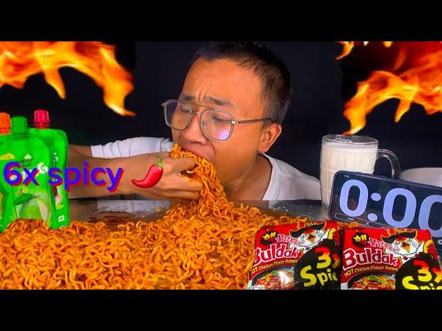 6XSPICY NOODLES CHALLENGE #MANIPURI MUKBANG