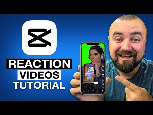 How To Make Reaction Video On Your Phone With CapCut!