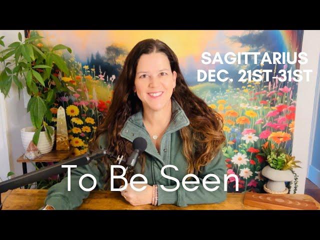 SAGITTARIUS ︎  “This Person Is  Going To Ignite Your Spiritual Fire” DEC 21ST-31ST