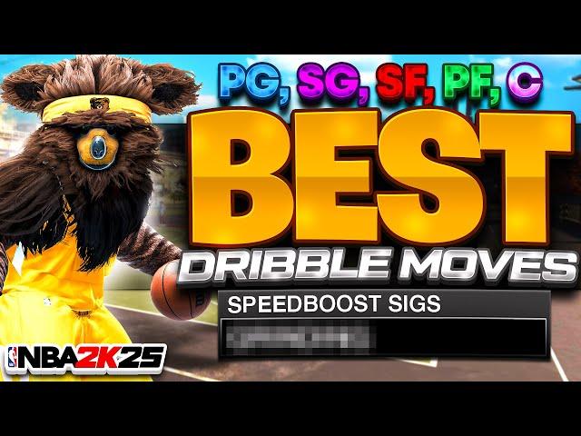 BEST DRIBBLE MOVES IN NBA 2K25! FASTEST DRIBBLE MOVES & SIGS FOR ALL BUILDS! Best Dribble Moves 2k25