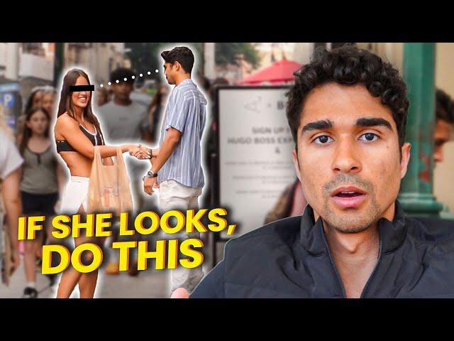 If A Girl is Looking At You, DO THIS! (LIVE Example!)