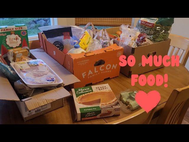 Food bank Haul - What I got at a new foodbank