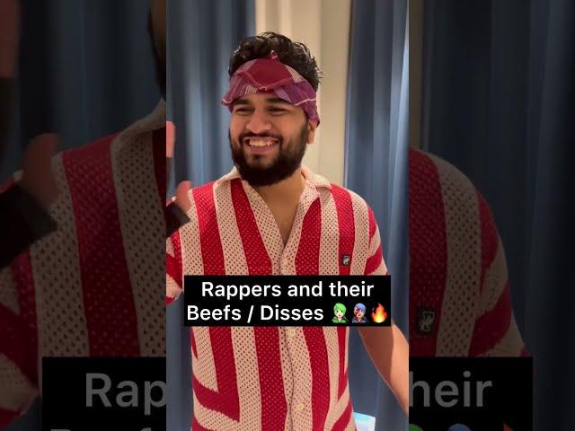 Rappers and their Beefs / Diss ‍️‍