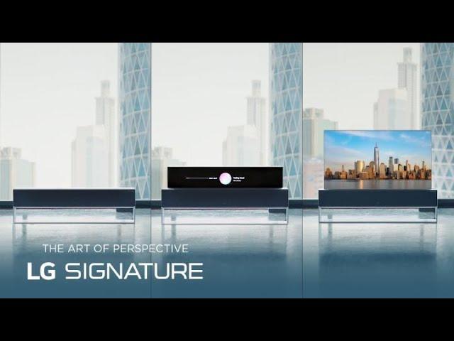 LG SIGNATURE OLED R - THE ART OF PERSPECTIVE