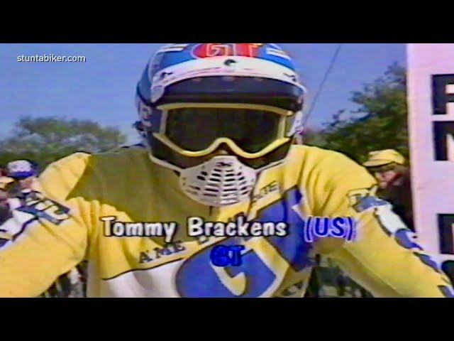 TOMMY BRACKENS Wins AA Pro Main | 1985 Kelloggs BMX | Round 4 |