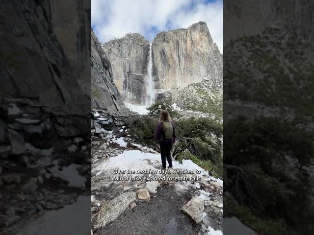 Adventure to Yosemite National Park with UW-Eau Claire #uwec #eauclaire