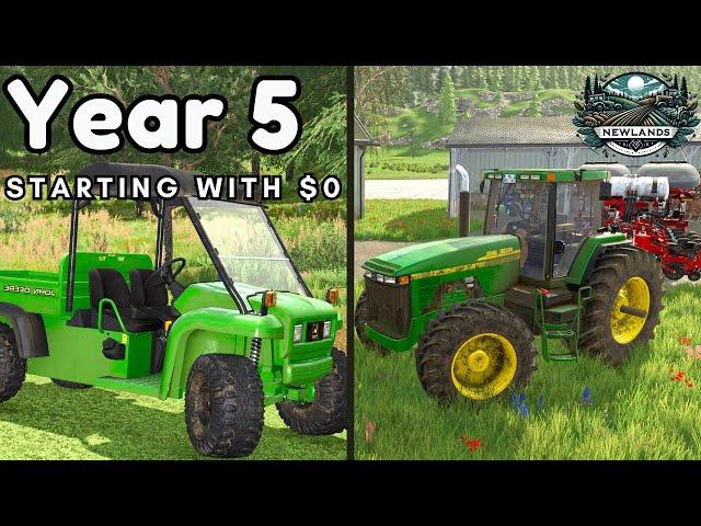 I Spent 5 Years Building a Farm From Scratch | Farming Simulator 22